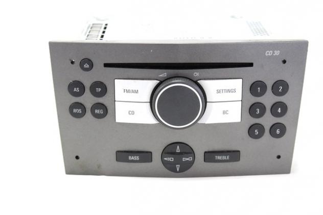 13190856 AUTORADIO OPEL ZAFIRA B 1.9 D 110KW 6M 5P (2005) RICAMBIO USATO (NON FORNIAMO CODICE AUTORADIO, MA SOLO NUMERO DI TELAIO VEICOLO)
