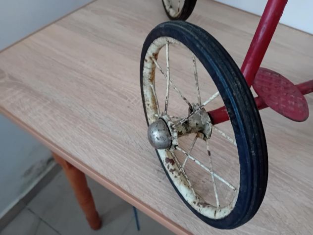 Triciclo anni 30 giocattolo d'epoca - Foto 9