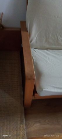 Divano Letto di 200 cm x 140 cm in legno di faggio naturale ON FUTON - Foto 9
