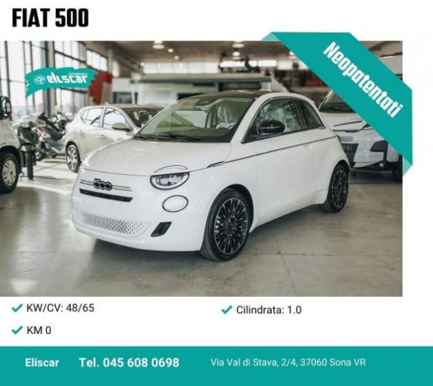 FIAT 500 Berlina Hybrid La Prima rif. 24136398