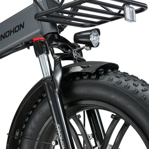FAT BIKE SINOHON A20 250W 48V NUOVO - Foto 6