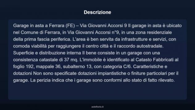 Immobile in asta di 37 m² in vendita a Ferrara - Foto 10