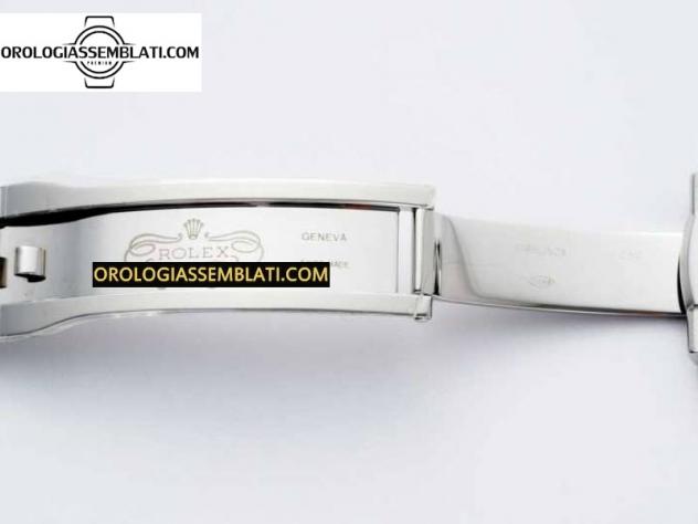 REPLICA ROLEX DATEJUST 41 SS LUNETTA SCANALATA 1:1 BEST EDITION ACCIAIO 904L GRIGIO VERDE QUADRANTE ROMANO SUL BRACCIALE JUBILEE 3235 - Foto 10