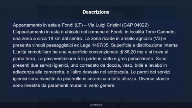 Immobile in asta di 88 m² in vendita a Fondi - Foto 5