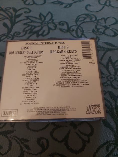 Doppio CD Reggae Bob Marley Collection 43 Tracce - Foto 2