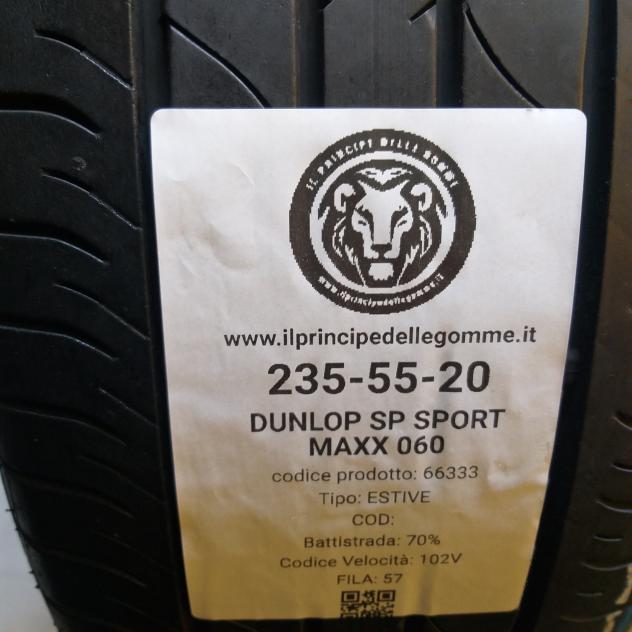 4 GOMME 235 55 20 DUNLOP A66333 - Foto 2