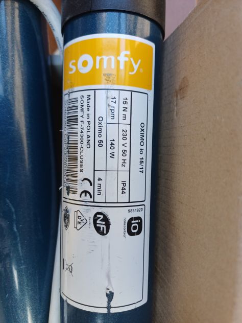 Motori Somfy I 50 Elettrificazione Tapparelle - Foto 2