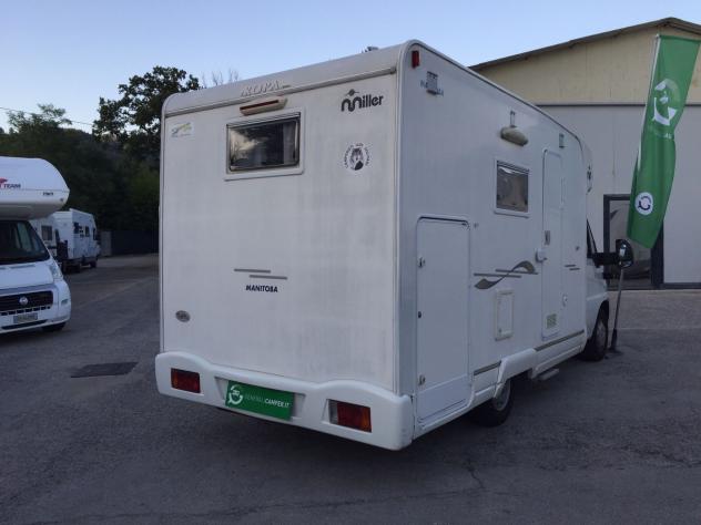 CAMPER MILLER DUCATO SEMINTEGRALE CLIMATIZZATORE FOTOVOLTAICO GENERALI USATO - Foto 4