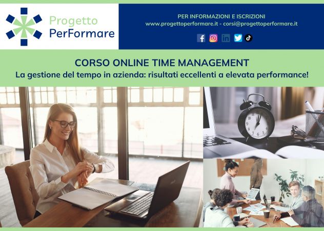 Corso online Time Management