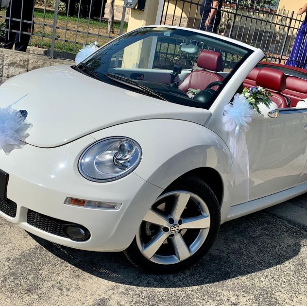 Noleggio maggiolino cabrio per matrimonio