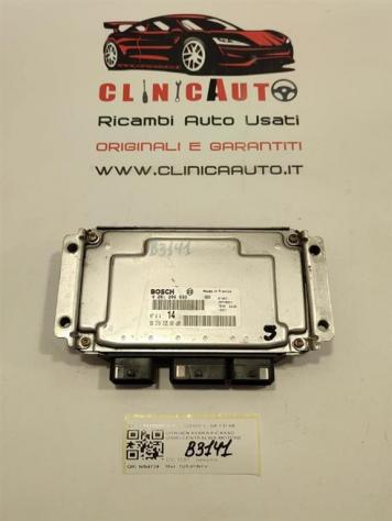 CENTRALINA MOTORE CITROEN Xsara Picasso 1° Serie 0261206633 9637839580 TU5JP/NFV benzina 1587 (9903) - Foto 2