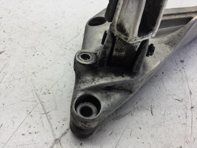 YAMAHA XJ S DIVERSION 600 PEDANA ANTERIORE SINISTRA + SUPPORTO 1992 4BR1 - Foto 5