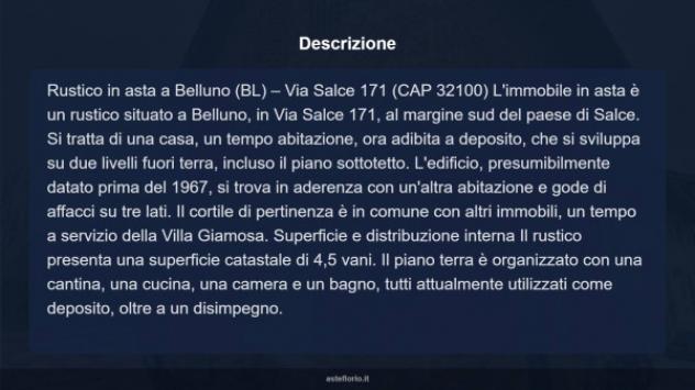 Immobile in asta di 68 m² in vendita a Belluno - Foto 7