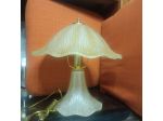 lampada da tavolo anni '70 in vetro murano mushroom