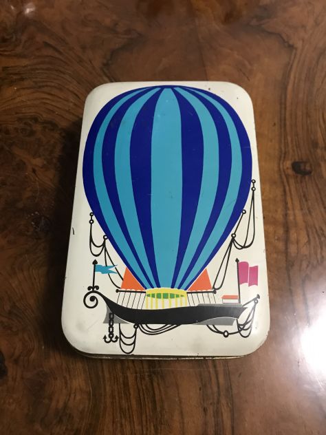 Scatola latta PAVESI vintage ottimo