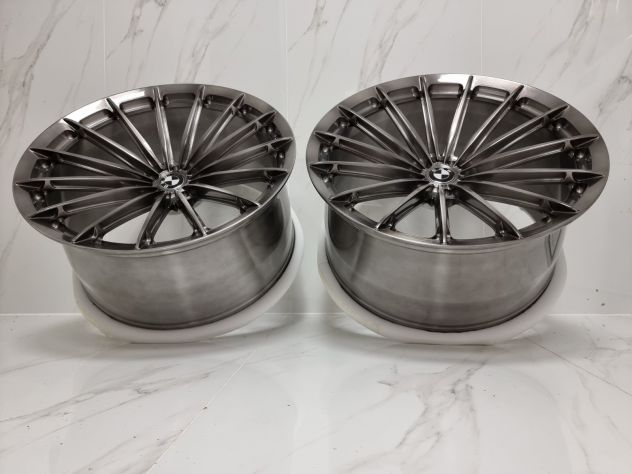 Cerchi forgiati 22 5x112 per BMW X5 X6 X7 XM 22x10.5 22x11.5 forged wheels - Foto 3
