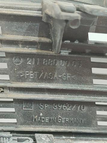 GRIGLIA ANTERIORE MERCEDES Classe E Berlina W211 A2118800005 2118800005 646961 (0207) - Foto 5