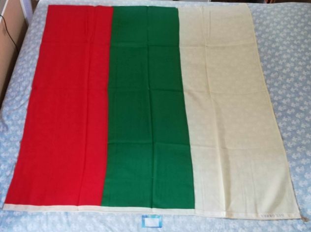 Bandiera della Bulgaria anni 60,vintage,cm 142x131 - Foto 2