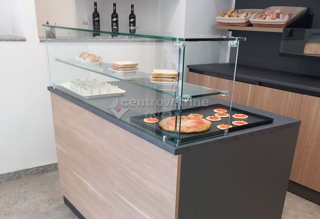 BANCO NEUTRO, LINEA "EASY", DA 150, COL. ROVERE E CASTELLO VETRI CORTO DA 100 - Foto 2