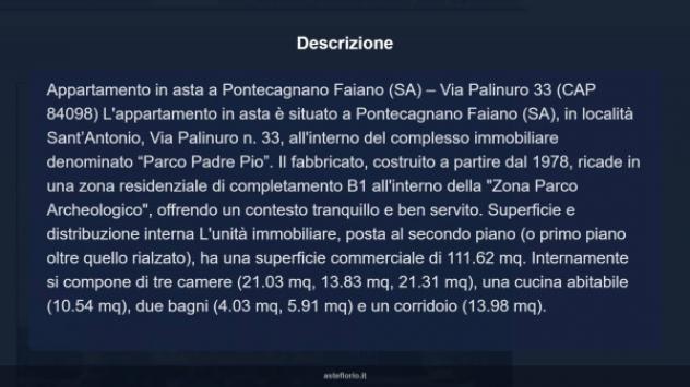Immobile in asta di 111 m² in vendita a Pontecagnano Faiano - Foto 17