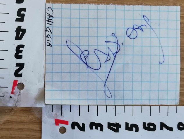 Autografo Walter Zenga - FC Internazionale Milano - Foto 3
