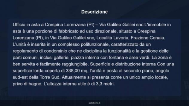Immobile in asta di 338 m² in vendita a Crespina e Lorenzana - Foto 7