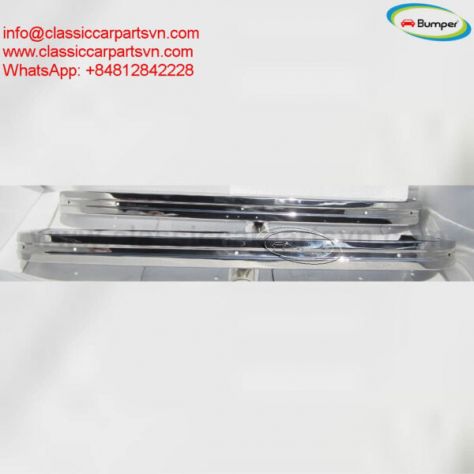 Volkswagen Karmann Ghia (1972-1974) bumpers by stainless steel new - Foto 2