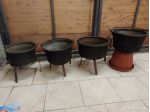 set 4 caldai antichi