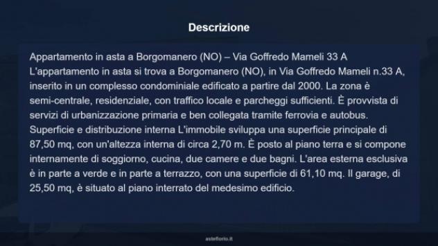 Immobile in asta di 87 m², box auto in vendita a Borgomanero - Foto 9