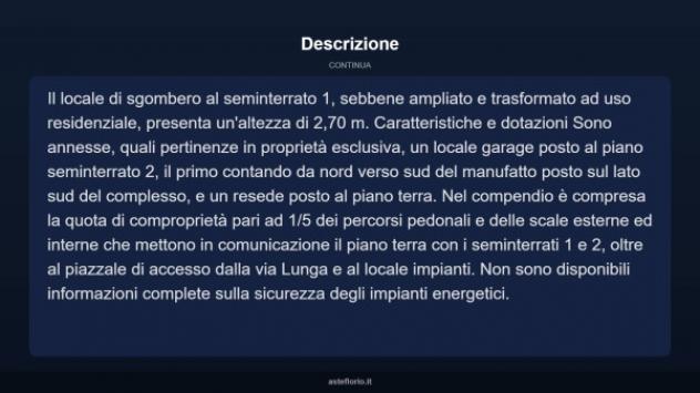 Immobile in asta di 150 m² con più di 5 locali e box auto in vendita a Casciana Terme Lari - Foto 4