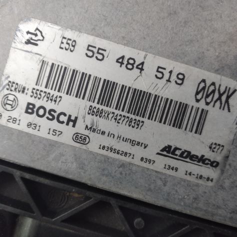 Centralina Controllo Motore 0281031157 55484519 OPELCORSA D (S07)1.3 CDTI (L08, - Foto 7