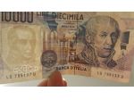 Banconote originali 10.000 Lire Alessandro Volta