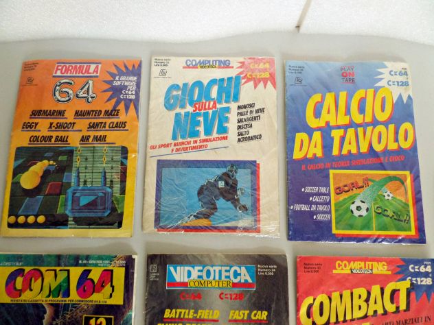 Riviste Commodore da edicola + cassette (originali vintage) - Foto 2