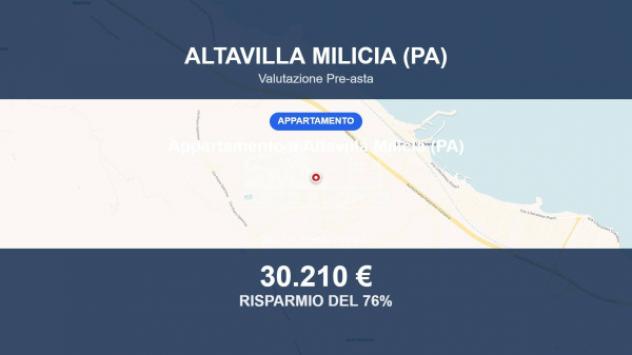 Immobile in asta di 88 m² in vendita a Altavilla Milicia