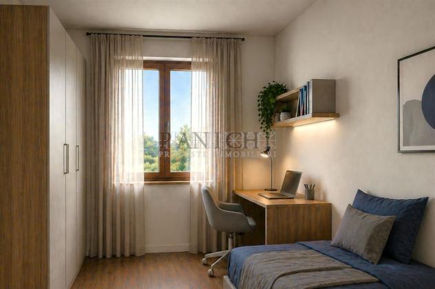 Appartamento di nuova costruzione con balconi, garage e giardino privato - Foto 9