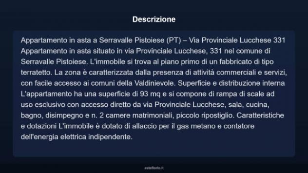 Immobile in asta di 93 m² in vendita a Serravalle Pistoiese - Foto 15