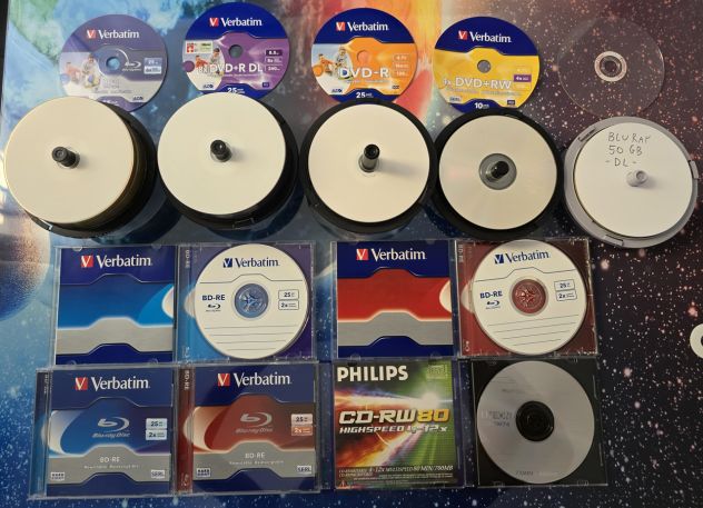 CD DVD Blu-ray scrivibili e riscrivibili : Dischi NUOVI da registrare - Foto 5