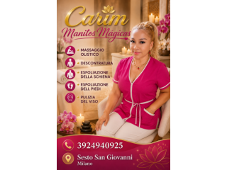 Massaggi - benessere Sesto San Giovanni - 🍀Carim Manitos Magicas🍀Massagio Olistico 🍀Massagio  &hellip; Tel:3924940925