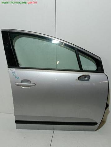 PORTA ANT. DX ARGENTO CON AL  SE 999-U1310691 Carrozzeria  Lamierati esterni  Porte  Porta ant. dx. PEUGEOT - 3008 - 2009  2014, PEUGEOT - 5008 - 01-