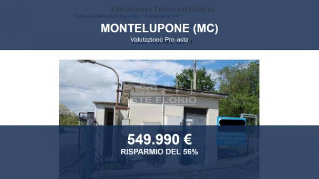 Immobile in asta di 2713 m² in vendita a Montelupone