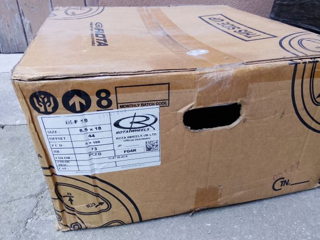Cerchi ROTA IK-F 18" - 5x100 (Subaru/Toyota/VW)