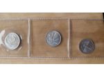MONETA DA 1-2-5 LIRE IN FDC ASSOLUTO DEL 1970 DELLA REPUBBLICA ITALIANA-