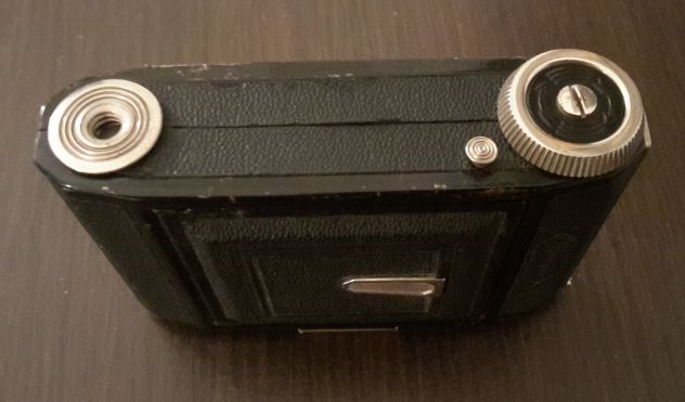 ZEISS IKON IKONTA 520-18 A SOFFIETTO CON CUSTODIA ANNI '30. - Foto 5