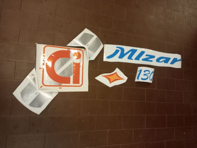 Adesivi per camper ci international mizar 130 con 4 elementi come foto - Foto 8