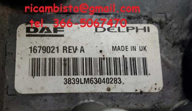 1679021 DAF XF 105 centralina motore Delphi - Foto 2