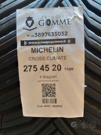2 GOMME 275 45 20 MICHELIN A4578 - Foto 2