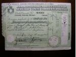 Assegno militare postale vintage anno 1945
