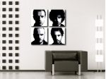 Quadro Coldplay dipinto a mano pop art
