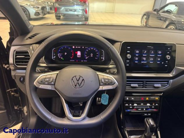 VOLKSWAGEN T-Cross 1.0 TSI 115 CV DSG R-Line+IQlight+18+CAMERA Park rif. 24126811 - Foto 9