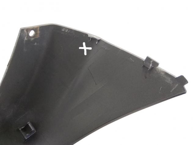 SUZUKI BURGMAN 200 CARENA COPERCHIO INFERIORE POSTERIORE * ALETTA ROTTA 2011 - Foto 5